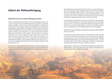 Michael Birnthaler:  Rudolf Steiner und die Weihnachtstagung  Dokumentarische Erzählung
