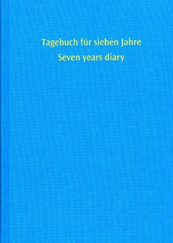 Tagebuch für 7 Jahre, türkis